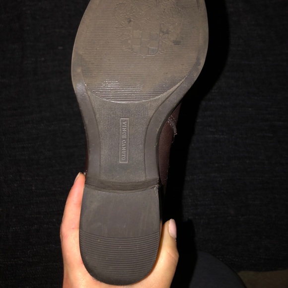 VINCE CAMUTO Brooklee Boot LEATHER BROWN 7.5 - Picture 6 of 8